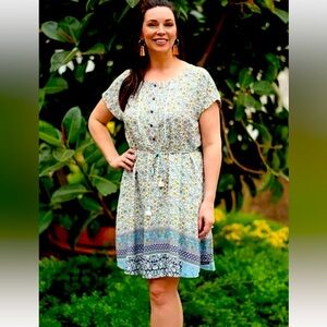 Matilda Jane Womens Lets go together I'll Follow Dress size Medium New